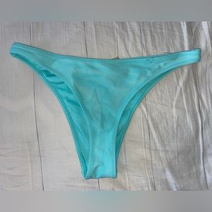 Forever 21 Size S teal bikini bottoms